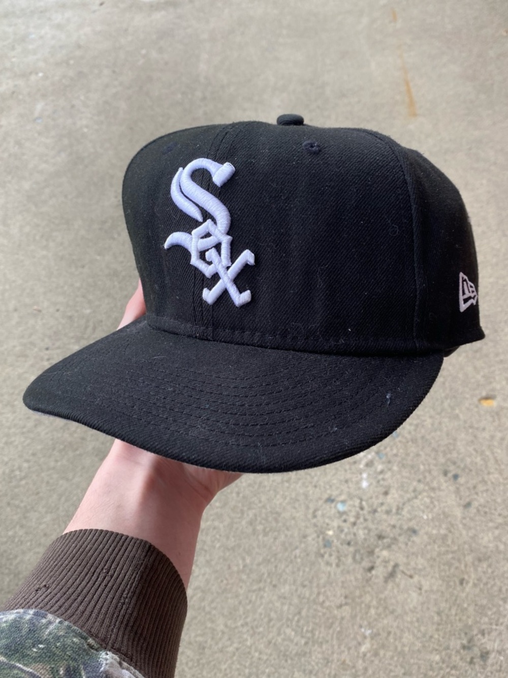 Retro Black Chicago white Sox x New Era MLB Cap